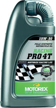 Load image into Gallery viewer, MOTOREX RACING PRO 4T 15W50 (1 LITER) 102285