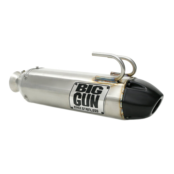 Big Gun EXO Stainless Slip On Exhaust– Arctic Cat TRV 650 (2009)-atv motorcycle utv parts accessories gear helmets jackets gloves pantsAll Terrain Depot