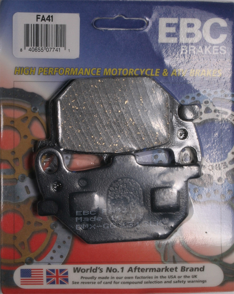 EBC BRAKE PADS FA41-atv motorcycle utv parts accessories gear helmets jackets gloves pantsAll Terrain Depot