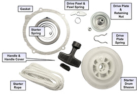 RICKS PULL START REBUILD KIT 67-400