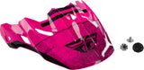 FLY RACING TOXIN EMBARGO HELMET VISOR PINK/BLACK 73-88064