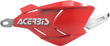 ACERBIS X-FACTORY HANDGUARD RED/WHITE 2634661005