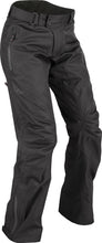 Load image into Gallery viewer, FLY RACING WOMEN'S BUTANE OVERPANT BLACK 2X #5958 478-4015~6