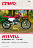 CLYMER REPAIR MANUAL HON XL/XR125-200 CM318-4