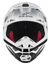 Load image into Gallery viewer, ALPINESTARS S.TECH S-M8 TRIPLE HELMET RED/WHITE XL 8301319-3182-X