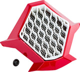 FLY RACING TOXIN RESIN MOUTHPIECE RED/BLACK 73-88052