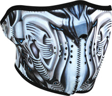 Load image into Gallery viewer, ZAN HALF FACE MASK BIOMECH WNFM074H-atv motorcycle utv parts accessories gear helmets jackets gloves pantsAll Terrain Depot