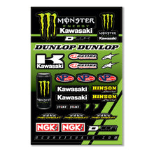 Load image into Gallery viewer, D'COR MONSTER KAW DECAL SHT12MIL MONSTER KAW RACING DECAL SHEET 40-20-117