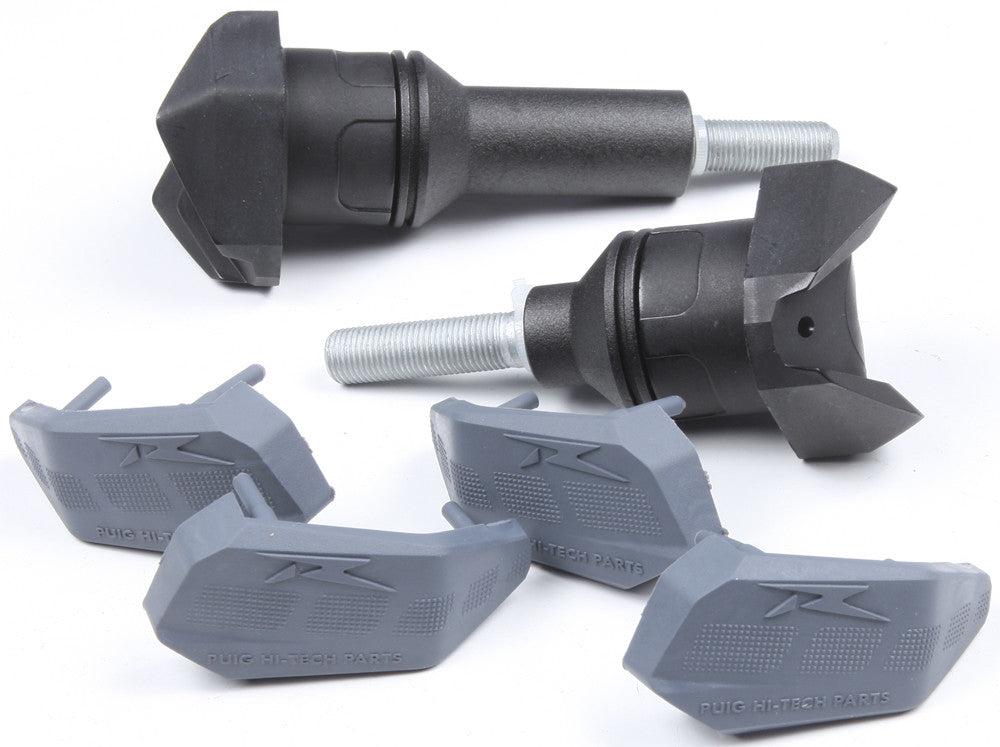 PUIG FRAME SLIDERS R12 BLACK R1 7724N