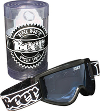 Load image into Gallery viewer, BEER OPTICS DRY BEER GOGGLE BLACK RIBBON 067-06-803