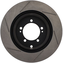 Load image into Gallery viewer, StopTech Power Slot 03-06 Evo 8 &amp; 9 Slotted Left Rear Rotor