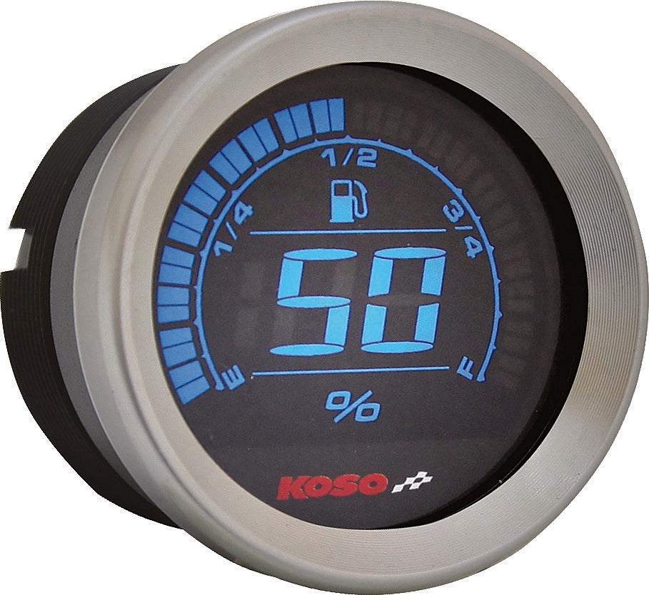 KOSO DIGITAL GAUGE CLUSTER SILVER BEZEL 04-13 FLHT AND FLTR BA050901-atv motorcycle utv parts accessories gear helmets jackets gloves pantsAll Terrain Depot