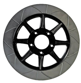 LYNDALL BRAKES HIGH CARBON STEEL PHOENIX FRONT ROTOR BLACK 11.5