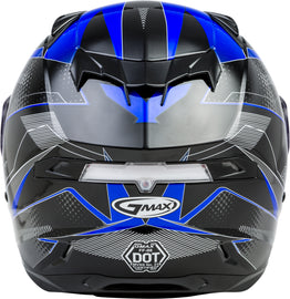 GMAX FF-98 FULL-FACE APEX HELMET BLACK/BLUE XS G1981213