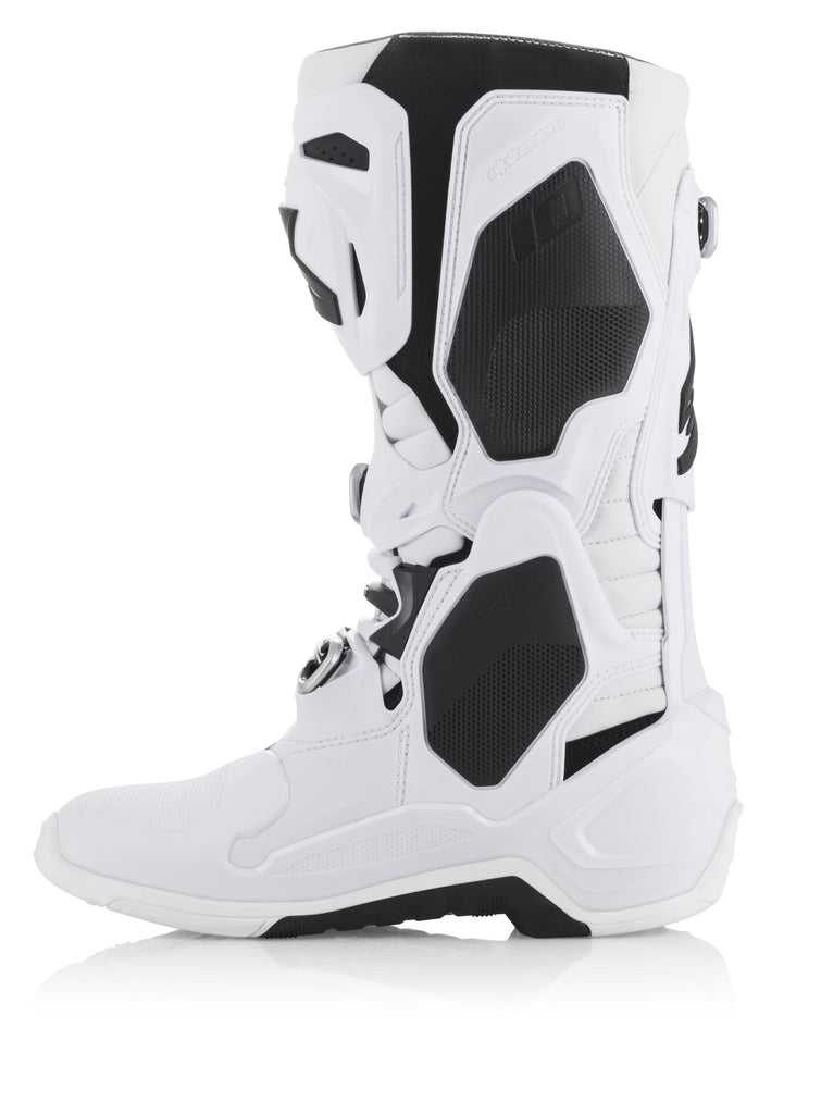 ALPINESTARS TECH 10 BOOTS WHITE SIZE 09 2010020-20-9