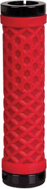ODI VANS LOCK ON GRIPS 130MM NO FLANGE RED L30VNBR-B