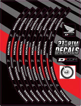 Load image into Gallery viewer, D'COR RIM DECALS 21" HONDA LOGO FRONT 40-80-200
