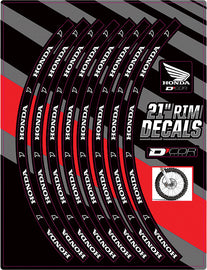 D'COR RIM DECALS 21