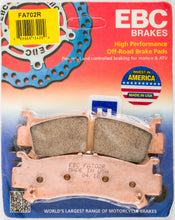Load image into Gallery viewer, EBC BRAKE PADS FA702R