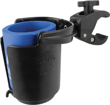 Load image into Gallery viewer, RAM TOUGH-CLAW MOUNT W/SELF-LEVELING CUP HOLDER RAM-B-132-400