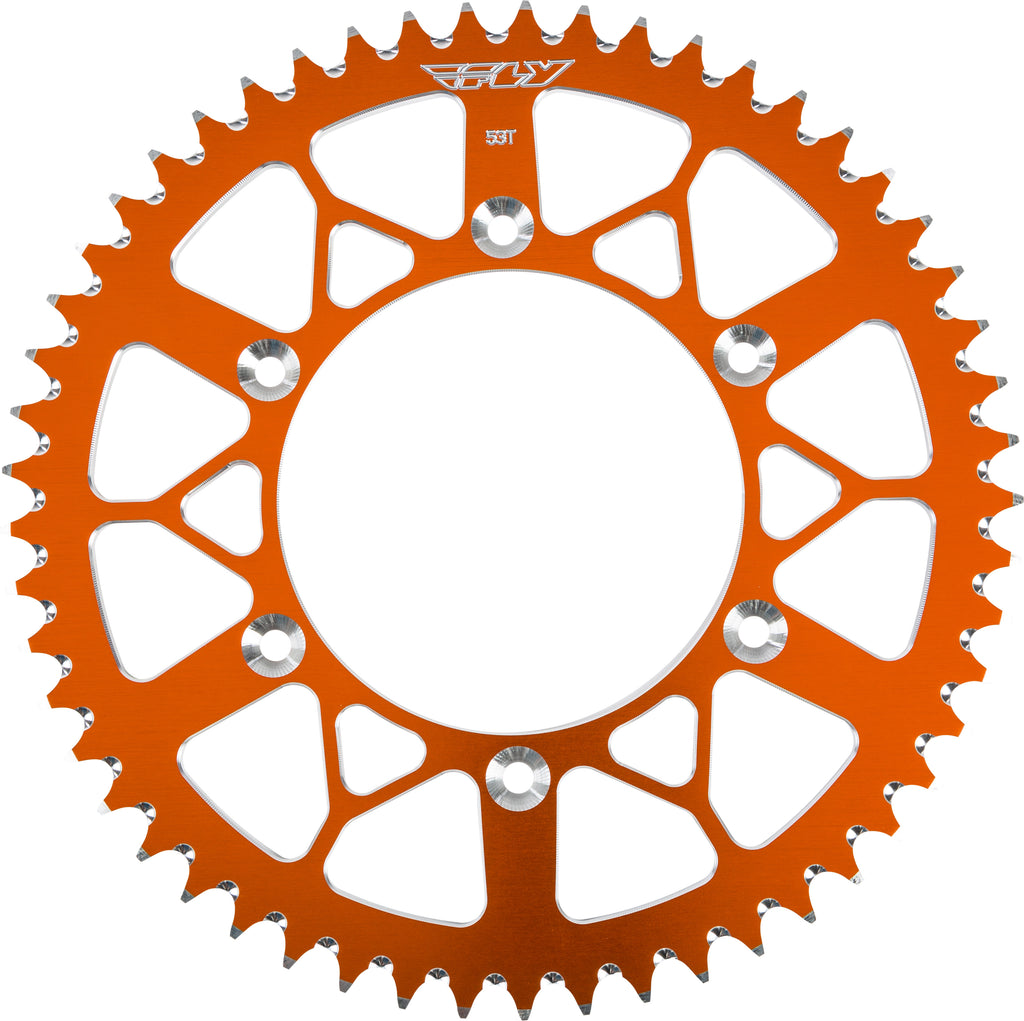 FLY RACING SPROCKET REAR 53T ORANGE 316-53 ORG-atv motorcycle utv parts accessories gear helmets jackets gloves pantsAll Terrain Depot
