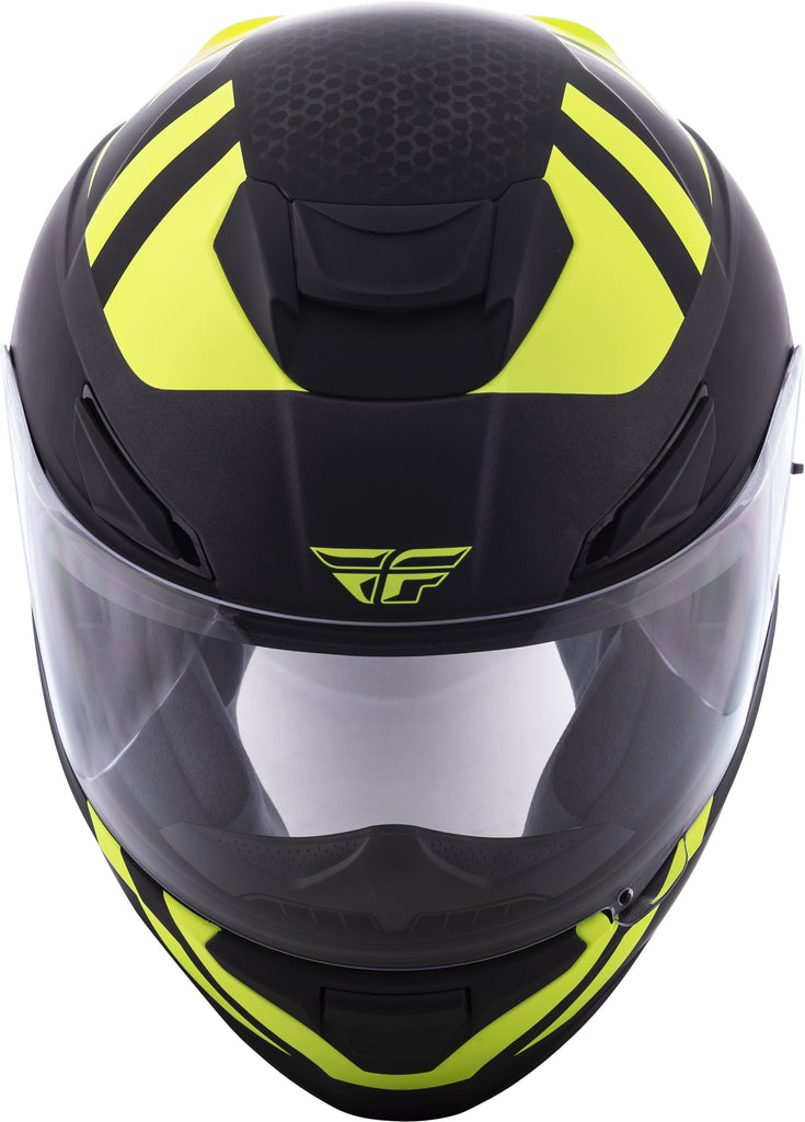 FLY RACING SENTINEL MESH HELMET BLACK/HI-VIS MD 73-8325M