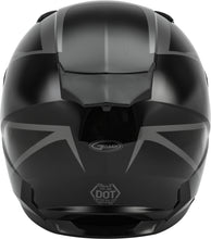 Load image into Gallery viewer, GMAX FF-49 FULL-FACE DEFLECT HELMET BLACK/GREY MD G1494245