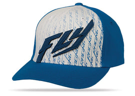 FLY RACING FELT HAT BLUE/WHITE L-X 351-0431L-atv motorcycle utv parts accessories gear helmets jackets gloves pantsAll Terrain Depot