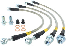 Load image into Gallery viewer, StopTech Toyota 08-10 Land Cruiser/07-11 Tundra Rear Stainless Steel Brake Line Kit