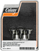 Load image into Gallery viewer, COLONY MACHINE BRAKE ROTOR HARDWARE BUTTON HEAD CHR 2341-5