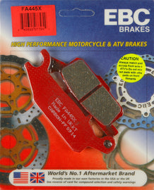 EBC BRAKE PADS FA445X-atv motorcycle utv parts accessories gear helmets jackets gloves pantsAll Terrain Depot