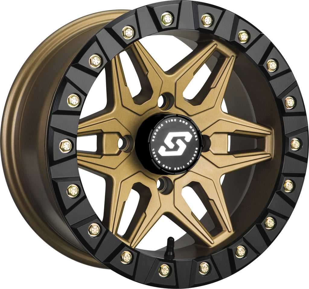 SEDONA SPLIT 6 BDLK WHEEL 15X6 4/137 5+1 (+38MM) BRONZE A72BX-56037+38S