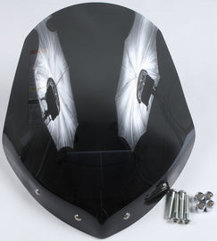 NATIONAL CYCLE GLADIATOR WINDSHIELD W/CHROME MOUNTS (DARK TINT) N2711