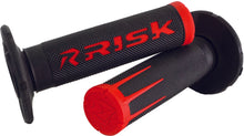 Load image into Gallery viewer, RISK RACING FUSION 2.0 MOTORCYCLE GRIPS RED 284