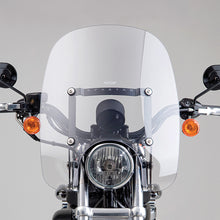 Load image into Gallery viewer, NATIONAL CYCLE SPARTAN WINDSHIELD CLEAR QUICK RELEASE 17" N21302