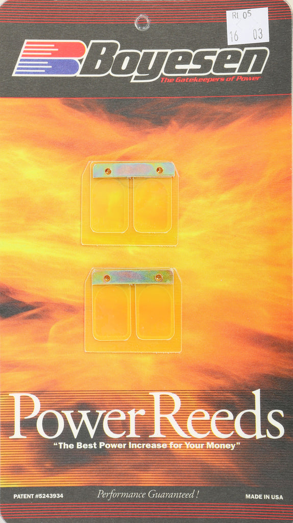 BOYESEN MOTORCYCLE RAD VALVE REEDS RL-05