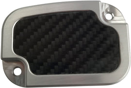 BRASS BALLS MASTER CYL COVER CARBON NATURAL FLH FLT 13-17 BB08-229