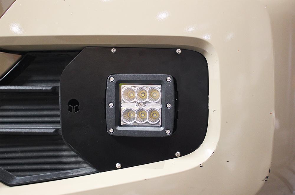 2PC LED Fog Light and Mounting Bracket Kit for Toyota Tacoma 2016-2017-atv motorcycle utv parts accessories gear helmets jackets gloves pantsAll Terrain Depot