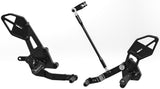 VORTEX REAR SETS BLACK RS651K
