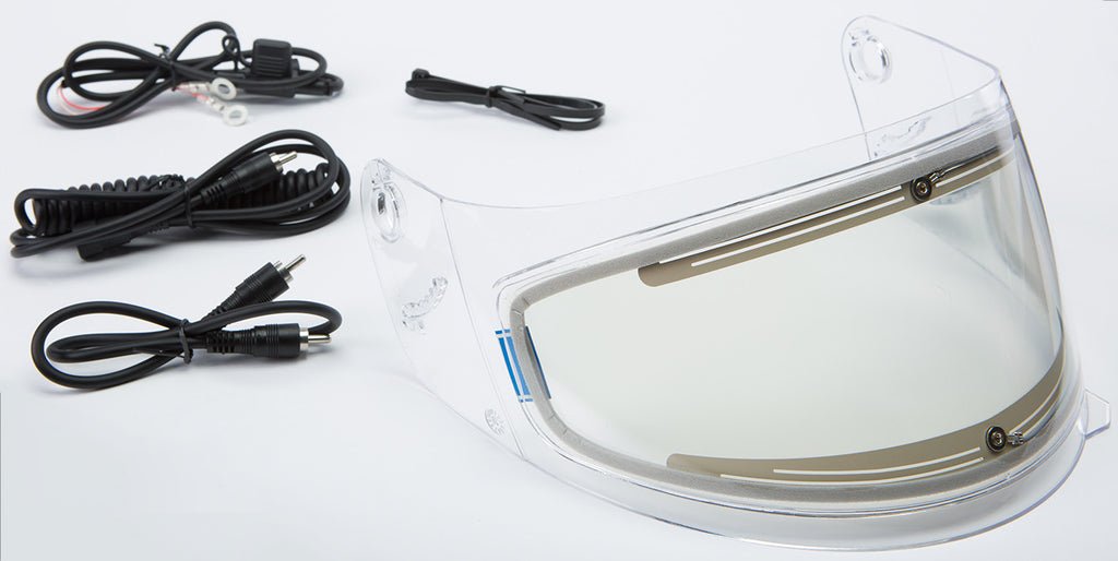 GMAX SHIELD ELECTRIC CLEAR W/CORD FLIP TINT GM-38/39Y/48-68-69 G980360