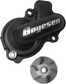 BOYESEN WATERPUMP COVER & IMPELLER KIT BLACK WPK-45B