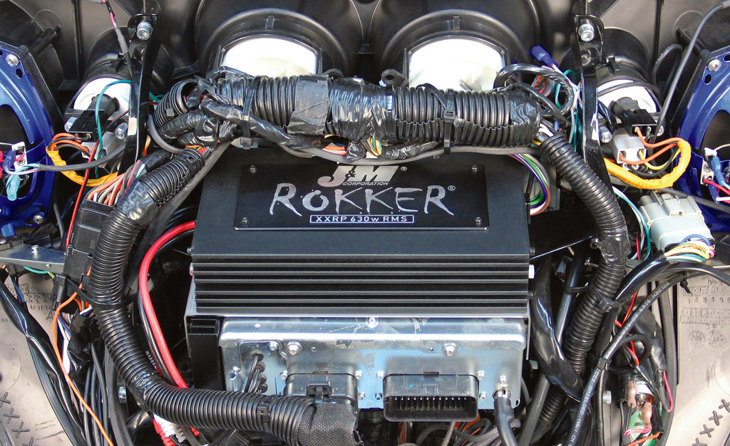J&M ROKKER XXRP 4-CH AMPLIFIER KIT JAMP-630HC06-ULP
