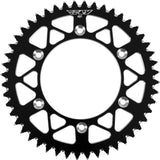 FLY RACING SPROCKET REAR 48T BLACK BETA-48 BLK