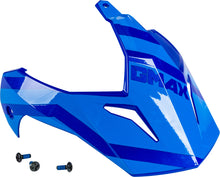 Load image into Gallery viewer, GMAX VISOR W/SCREWS TRAPPER BLUE/GREY GM-11S G011103