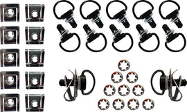 KEITI QUICK RELEASE FASTENERS BLACK 14MM 10/PK QR14K