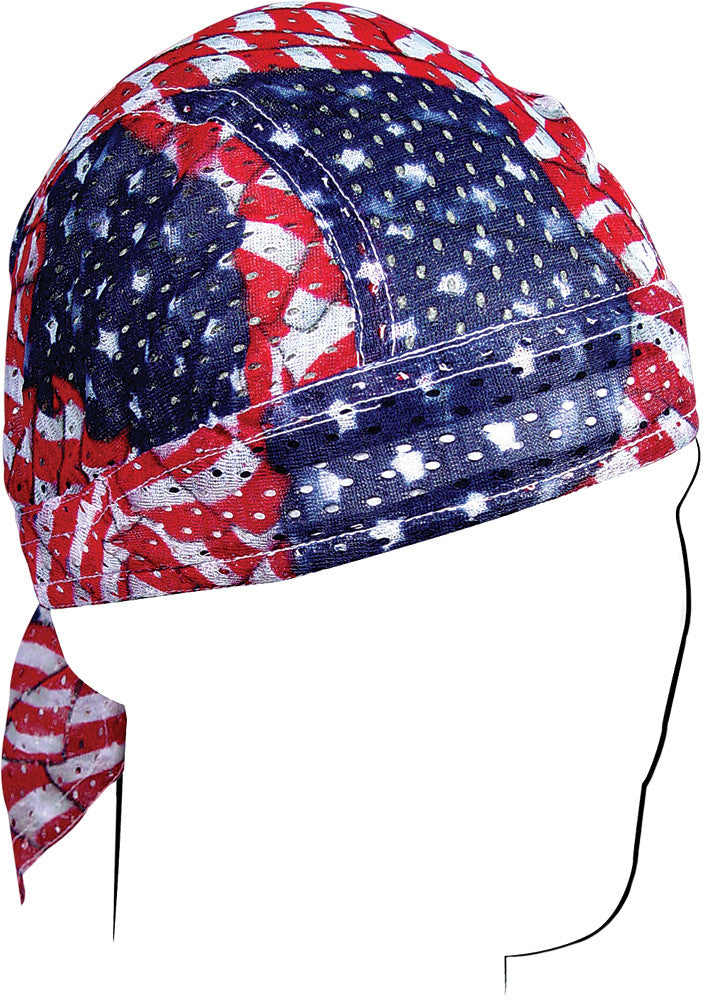 ZAN FLYDANNA VENTED WAVY AMERICAN FLAG ZX265-atv motorcycle utv parts accessories gear helmets jackets gloves pantsAll Terrain Depot