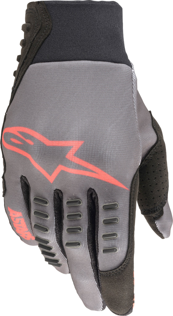 ALPINESTARS SMX-E GLOVES GREY/RED LG 3564020-9038-L
