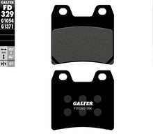 Load image into Gallery viewer, GALFER BRAKE PADS SEMI METALLIC FD329G1054 FD329G1054