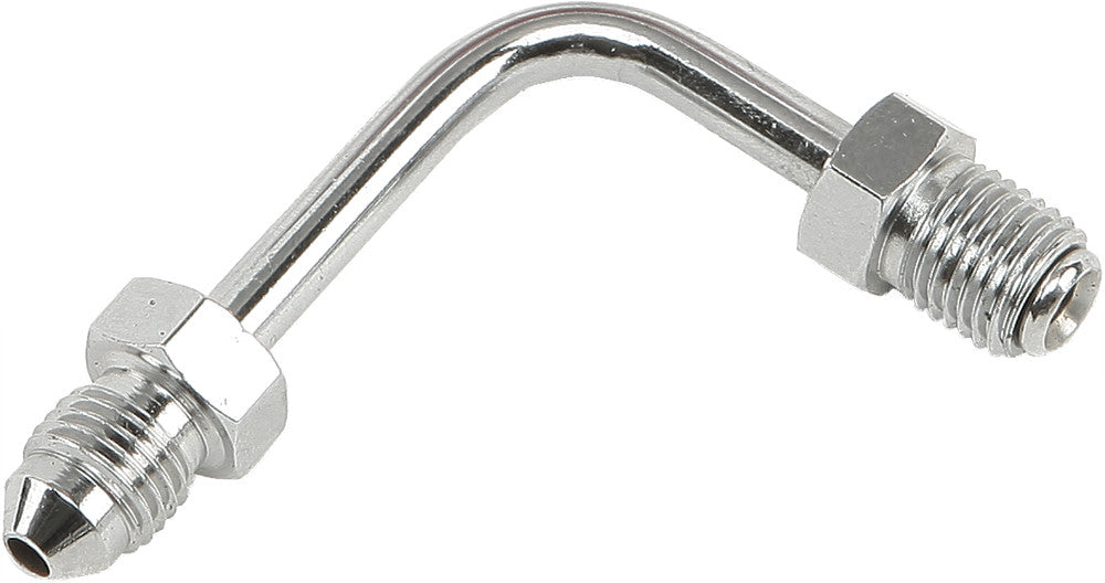 GOODRIDGE JIC TO -3 TUBE ADAPTER 90 DEGREE SHORT CHROME 3/8" P690-03CH