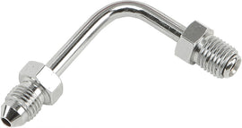 GOODRIDGE JIC TO -3 TUBE ADAPTER 90 DEGREE SHORT CHROME 3/8